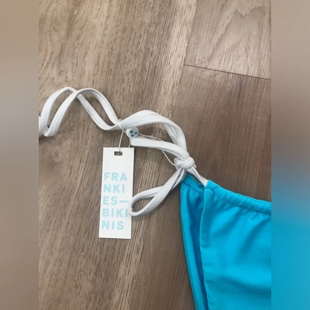 Frankies bikinis Tia Shine String Bikini Bottom